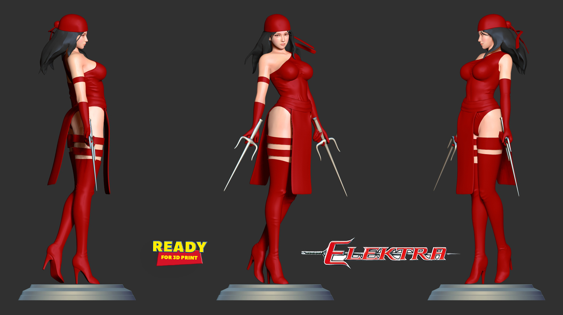 3D file Elektra・Model to download and 3D print・Cults
