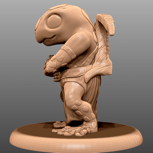 Download free STL files Grung Tabletop Miniature ・ Cults