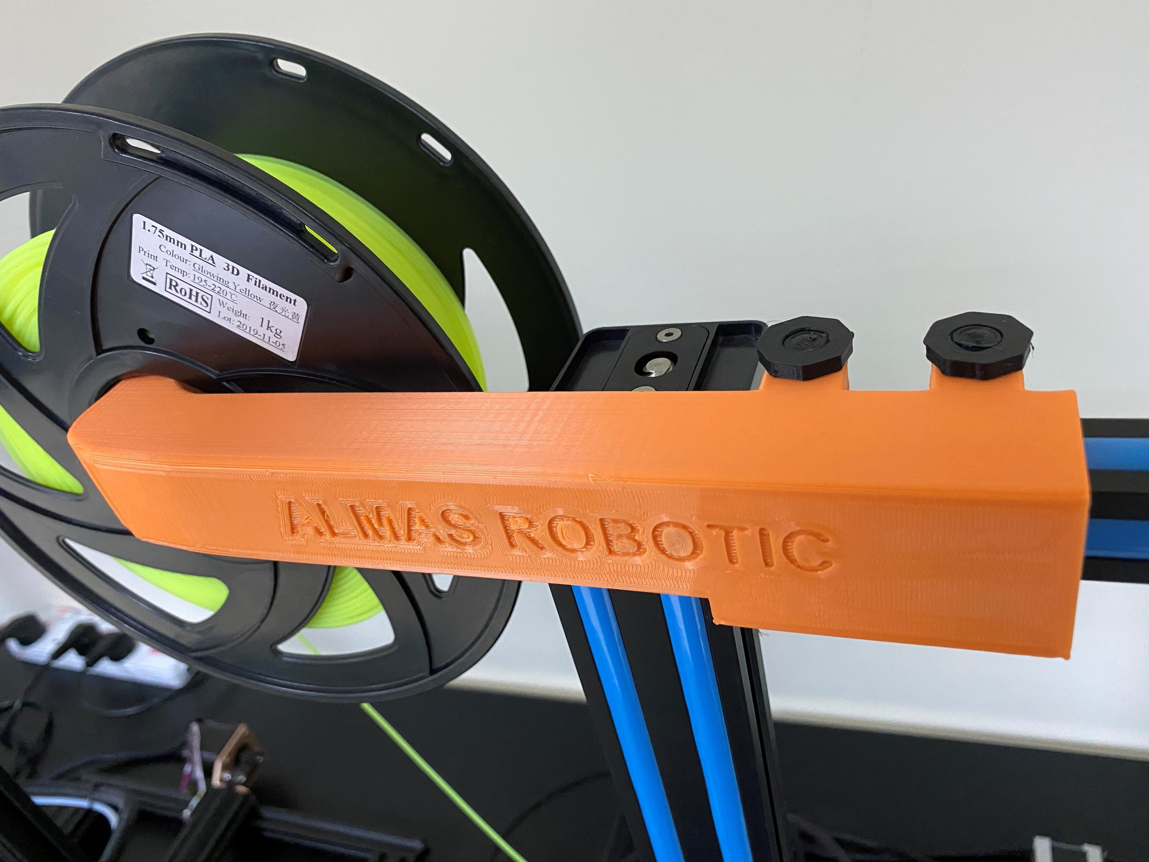 Download STL file 3D Printers Filament Spool Holder • Design to 3D