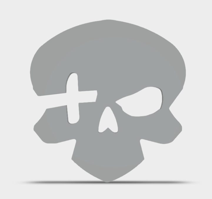 Free STL file McCree Deadeye Stencil・3D printable model to download・Cults