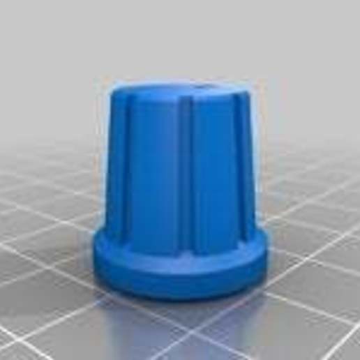 Download free 3D printer files Instrument Knob Part 2 Beginners