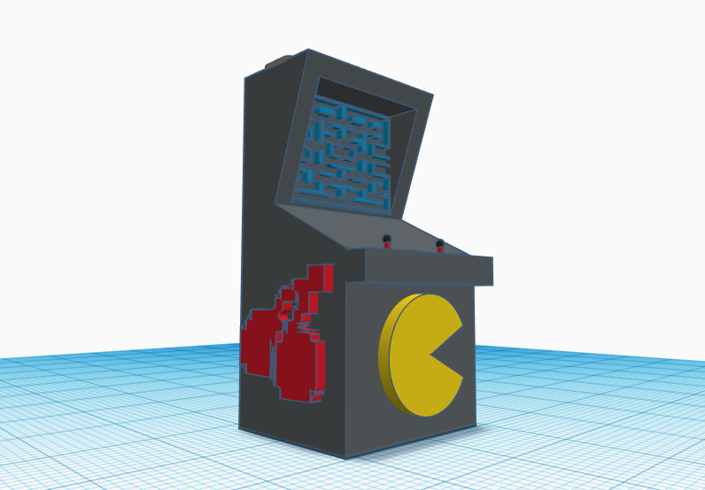 Free 3D file Pac-Man Arcade Machine - Pac-Man Arcade Bollard 🕹️・3D ...