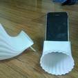 Download free STL file iphone& phone shell horn speaker • Design to 3D ...