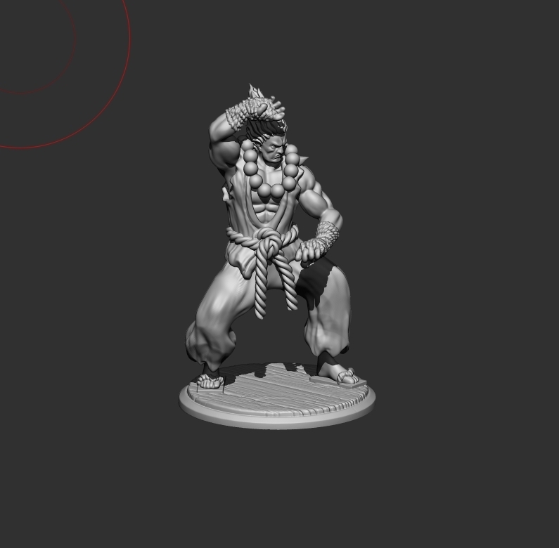 STL file Akuma Street Fighter・3D printer model to download・Cults