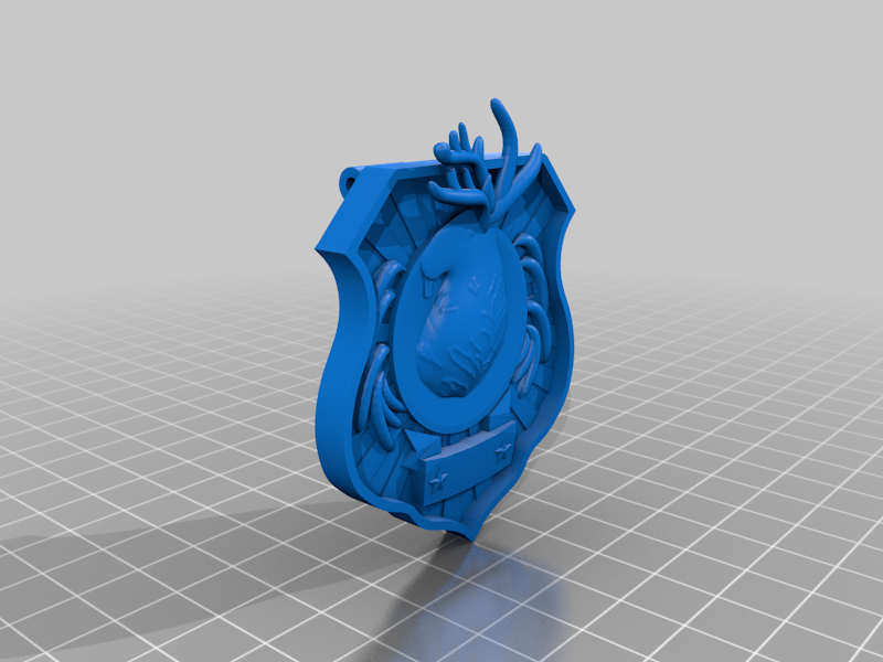 STL file Odd Squad Badge・3D print model to download・Cults