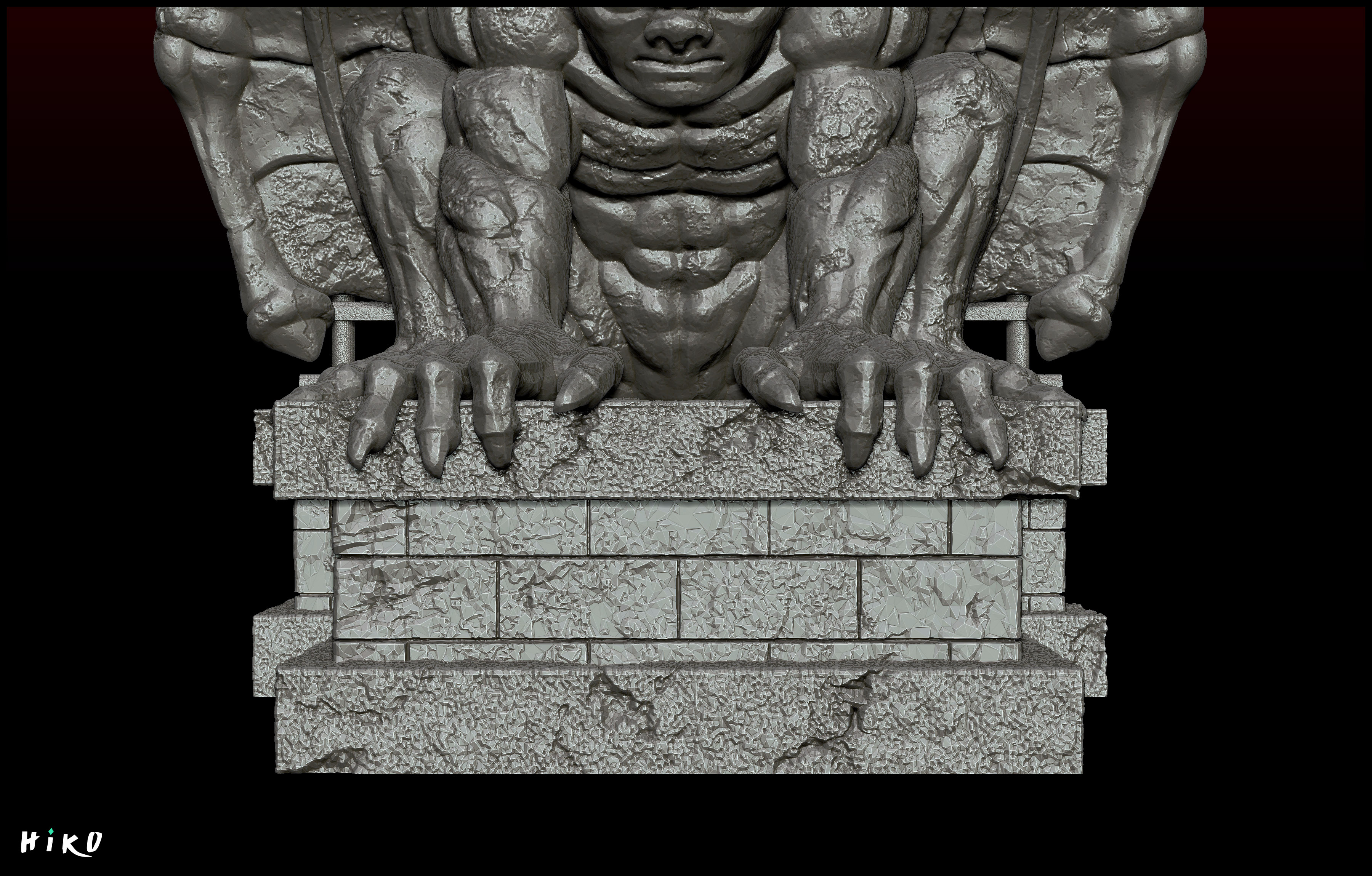 STL file The Batman 2022 - Robert Pattinson STL - 1-6 Scale 3D print ...