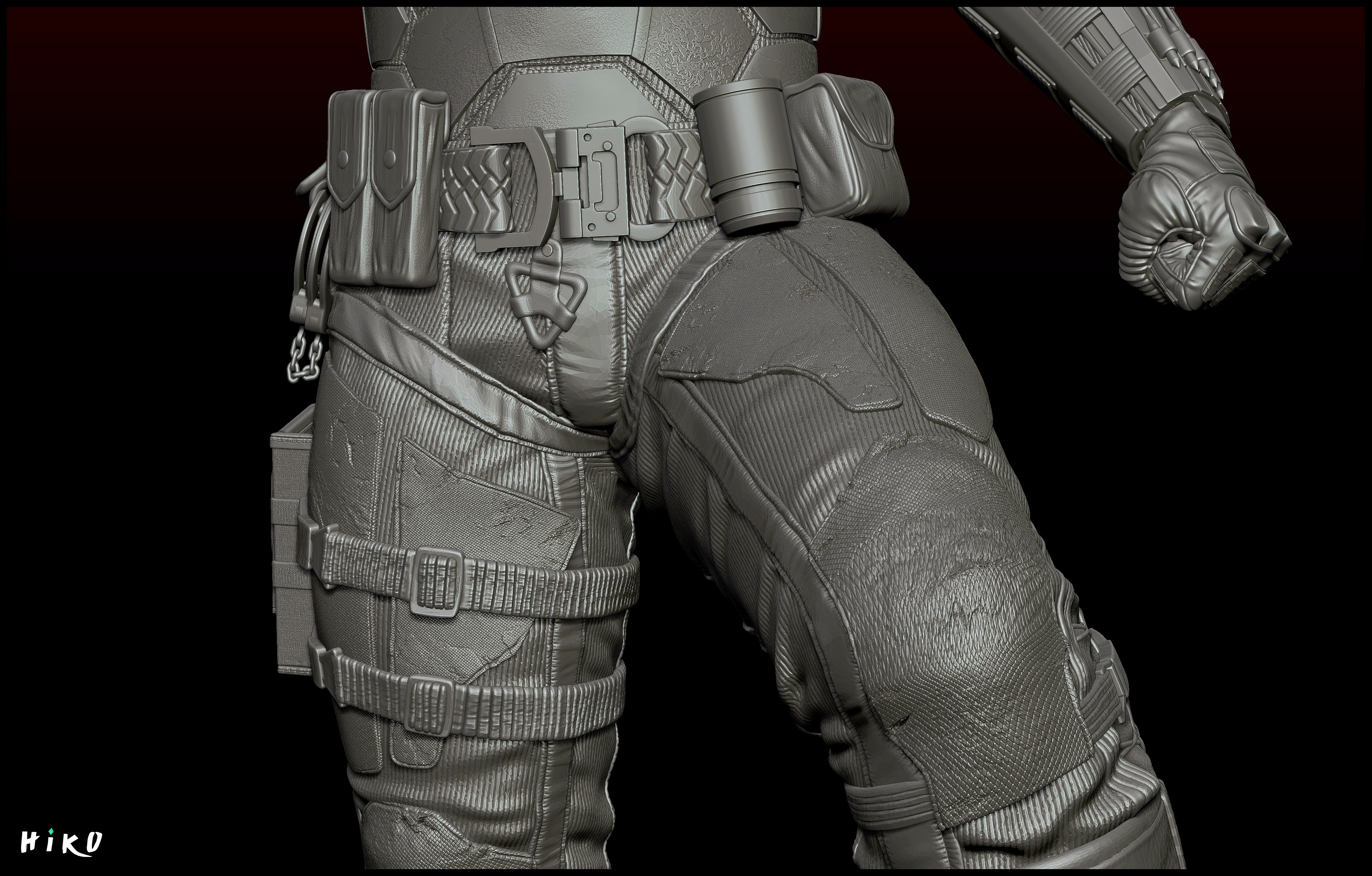 STL file The Batman 2022 - Robert Pattinson STL - 1-6 Scale 3D print ...