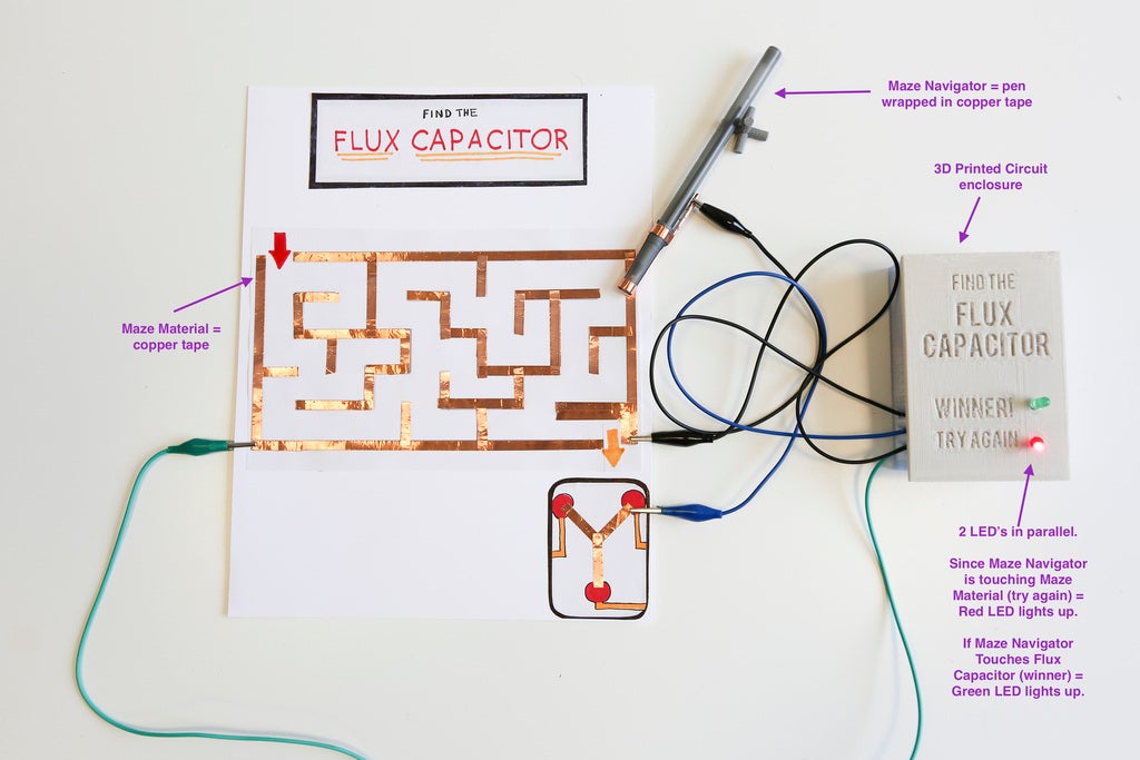 Free STL file Circuit Maze Project・3D printer model to download・Cults