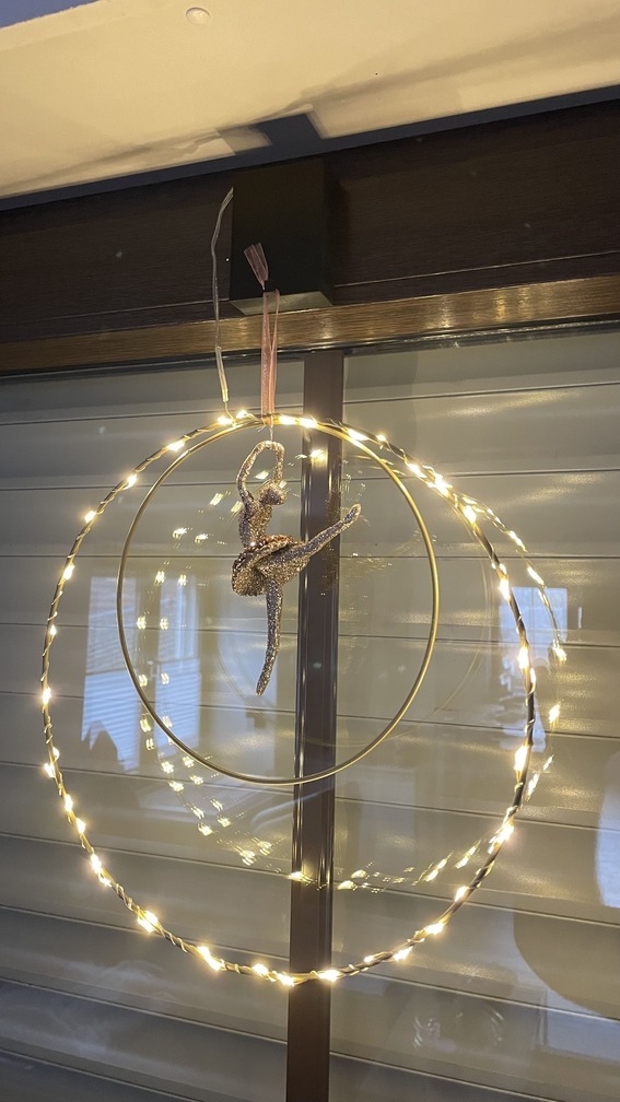 Window hook with battery compartment for LEDs 3D model