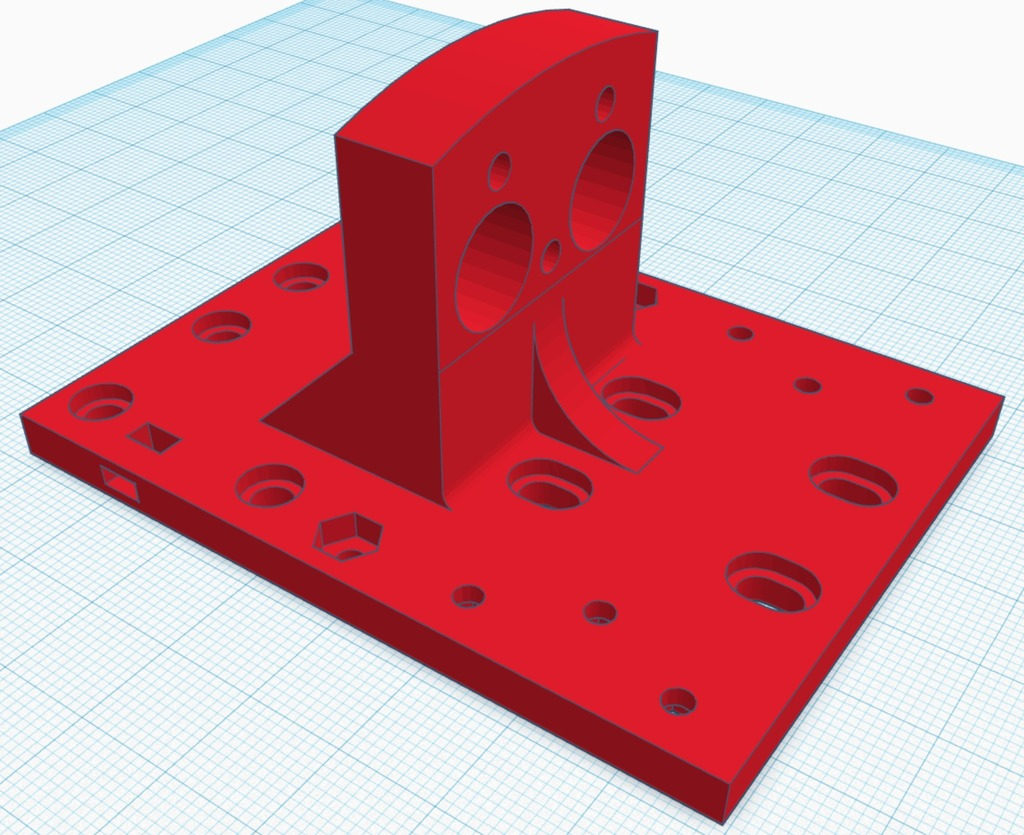 Free 3D file Anet A8 E3D "Cyclope" Clone (Bowden) Support・3D printable ...