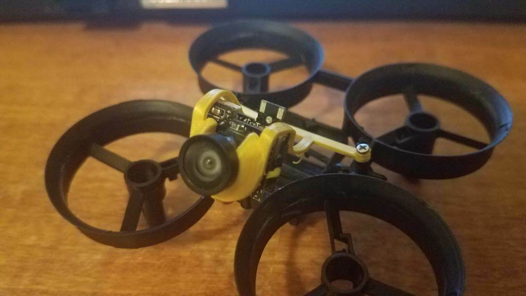 Free 3D file Super Minimal FPV Tiny Whoop Camera Mount 📷・3D print ...