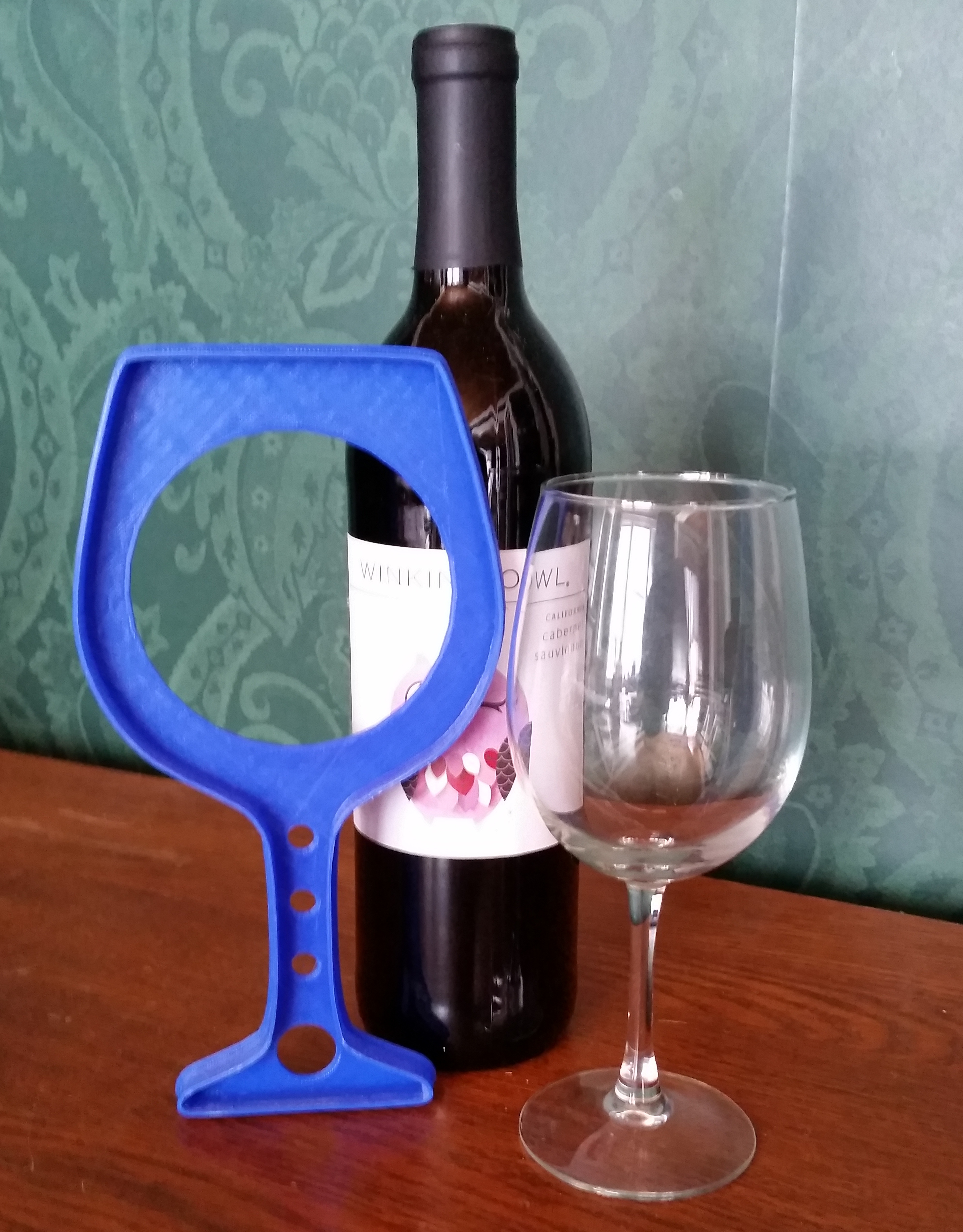 3d Print Files Wine Glass Cookie Cutter Cults