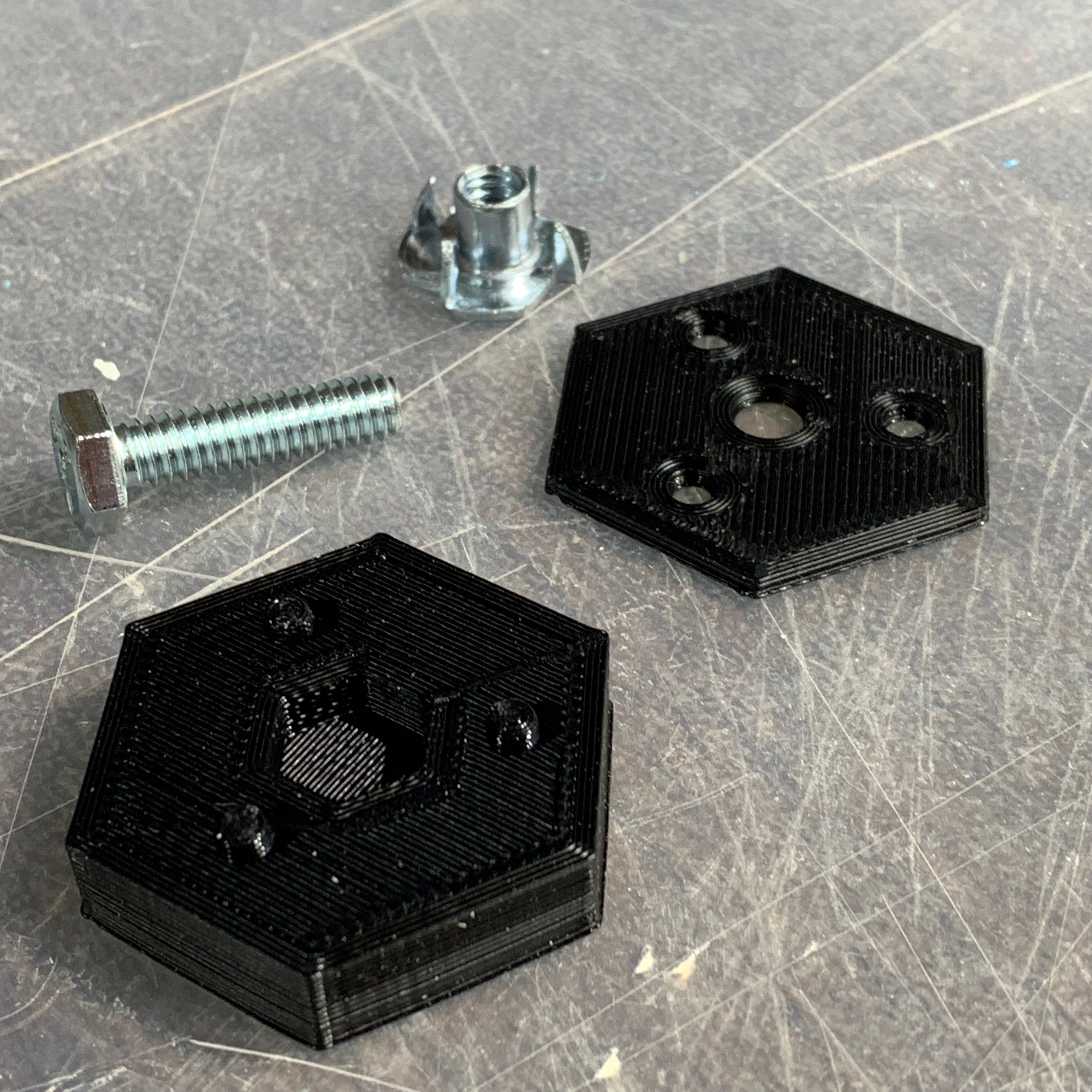 STL file Adjustable furniture foot・3D printer model to download・Cults