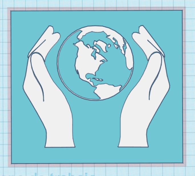 World In Your Hands Drawing