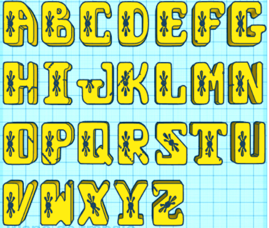 Free STL file ABC 3・Design to download and 3D print・Cults