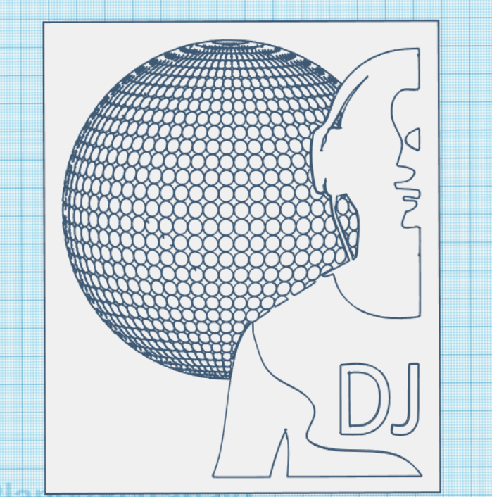 Fichier STL gratuit DJ DISK 3D FRAME・Plan pour impression 3D à ...