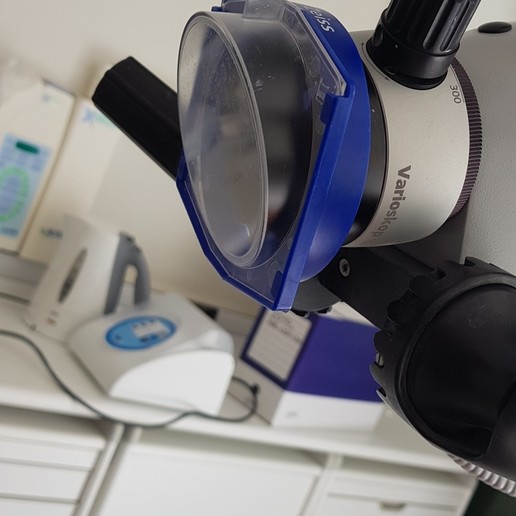 Download STL Carl Zeiss operating microscopes with objective lens