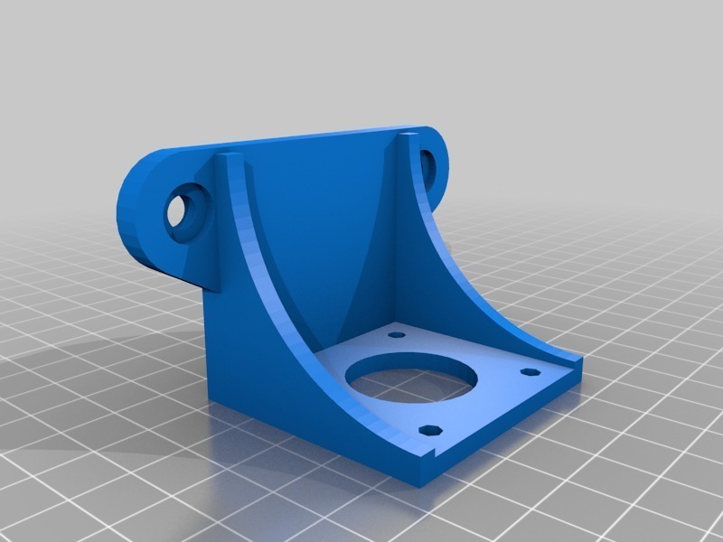 Free 3D file Stepper motor support for 20x20 extrusion・3D printing idea ...