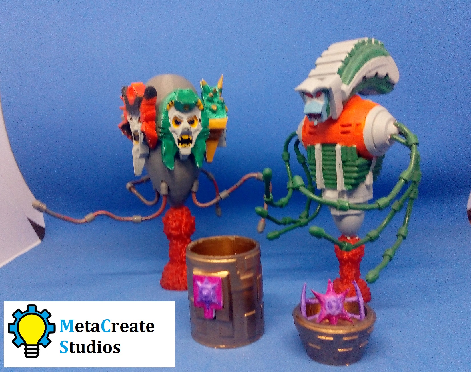 STL file Transformers Quintesson Journal and Dark Matrix 🤖・3D print model to download・Cults