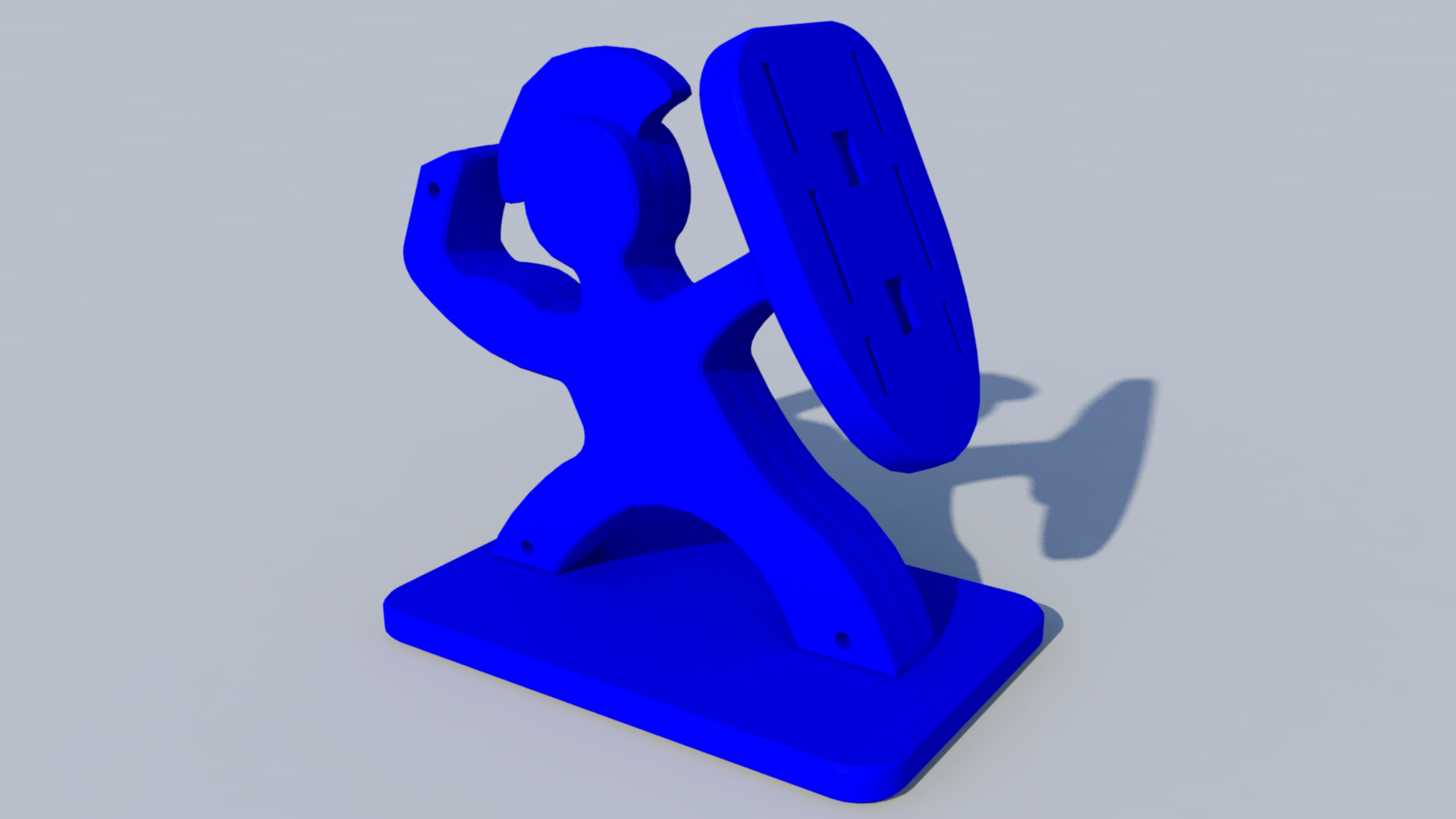 Holder stl. Spartan knife holder stl. 3d print spartan. 3d print spartan 1:16.