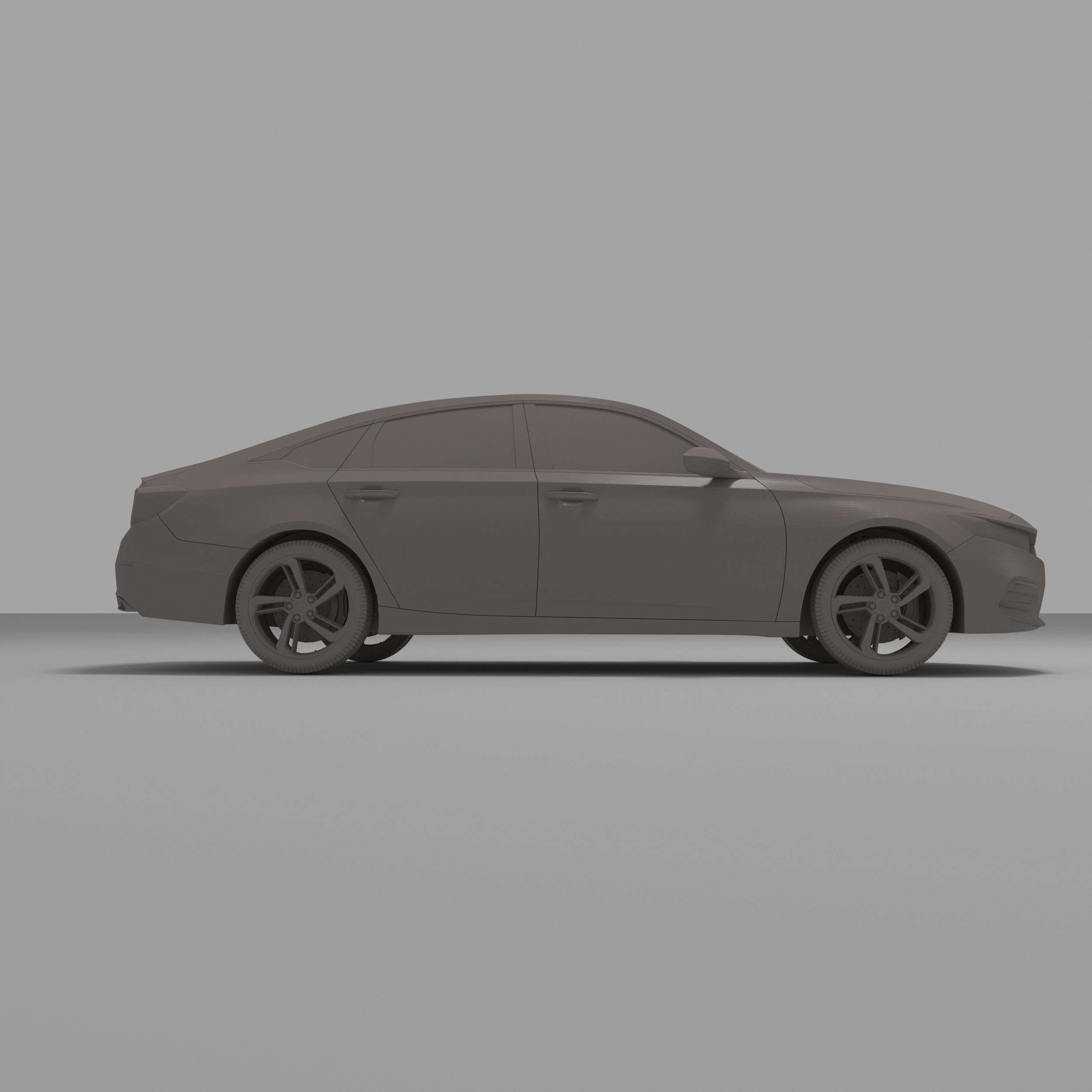 Archivo 3D gratuito Modelo imprimible en 3D del Honda Accord Sport ...