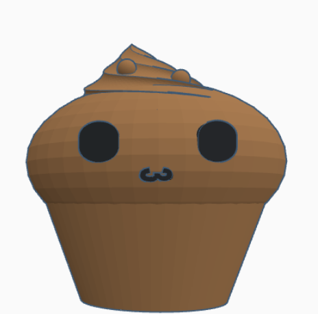 STL file decorative muffin・3D printable design to download・Cults