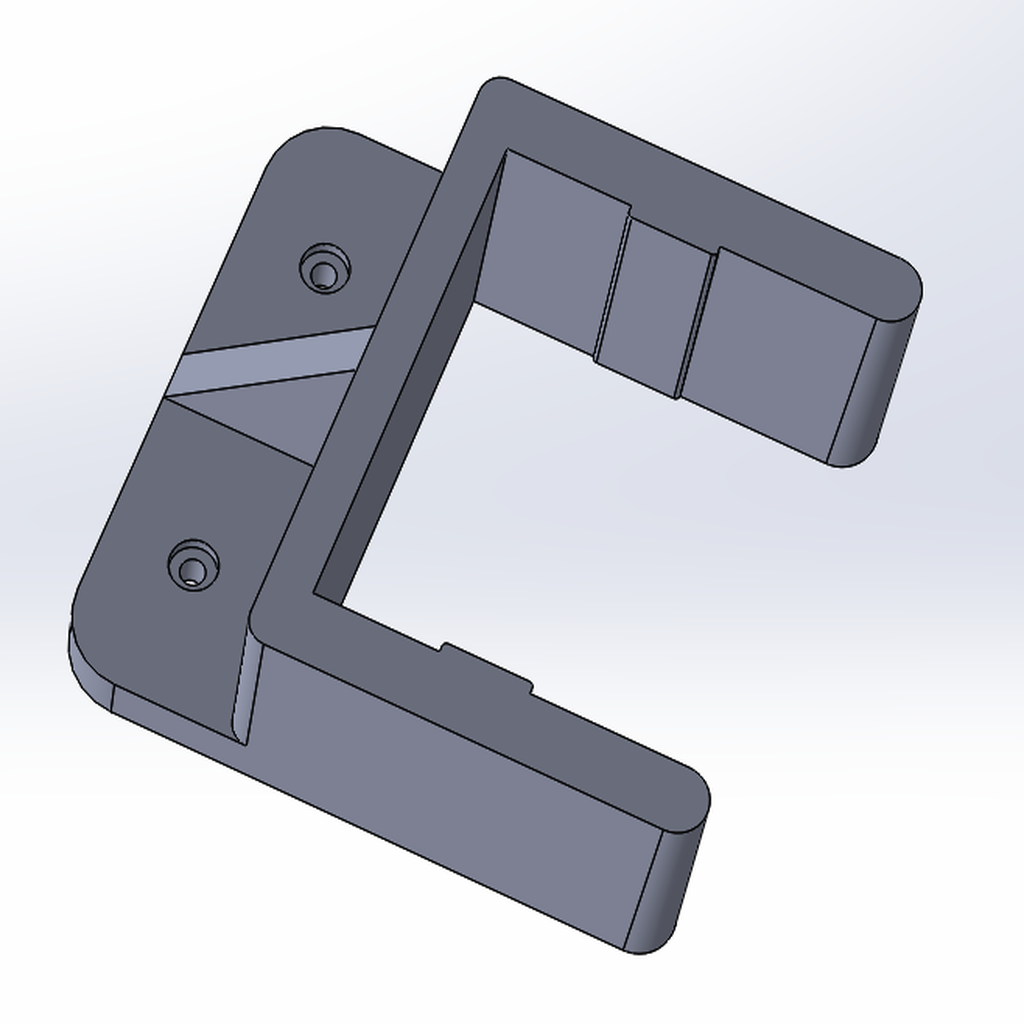 Free STL file Drybox Holder for Rubbermaid 1861476 Zylar Container・3D