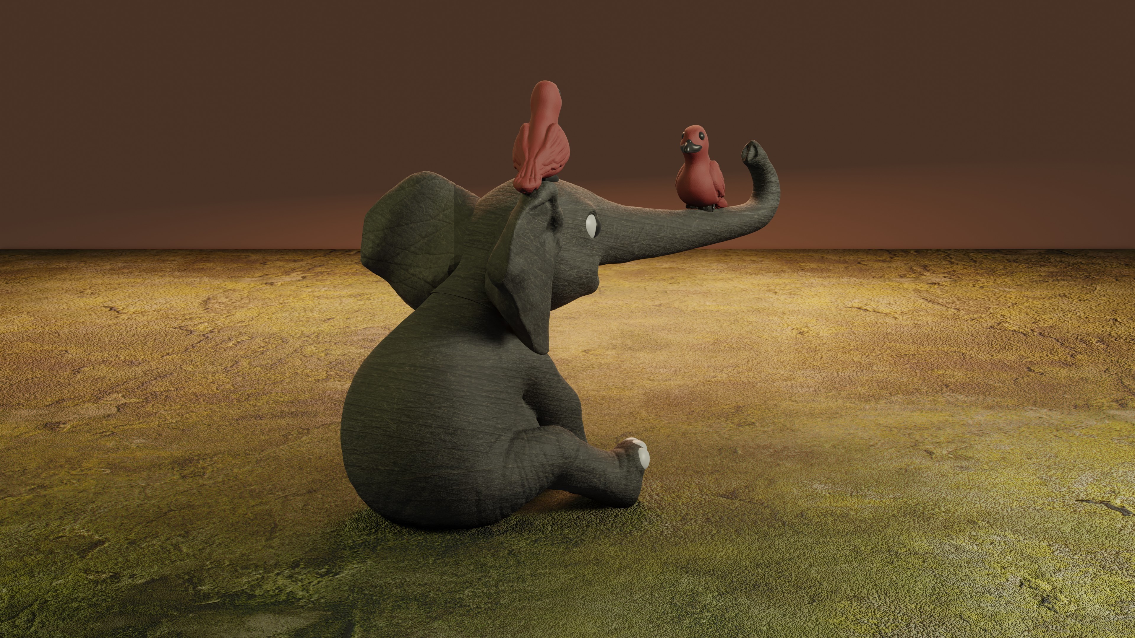 Download STL file Elephant • 3D printing object ・ Cults