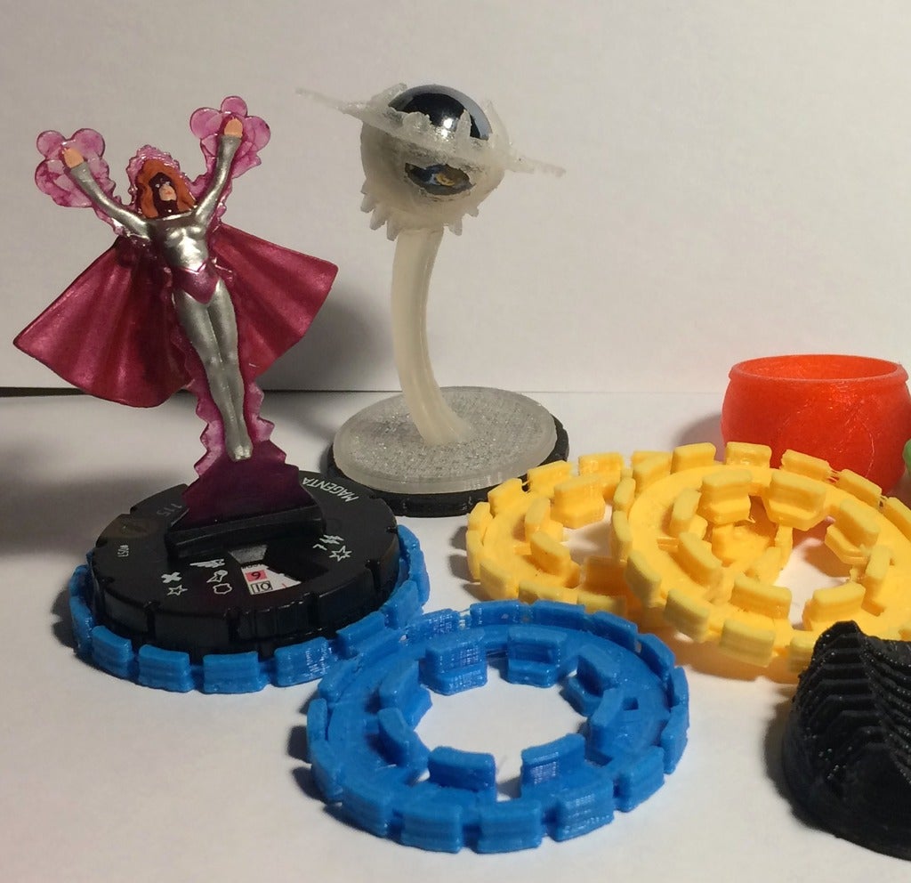 Free STL File Heroclix Modern Identifier Token 3D Printable Design To 
