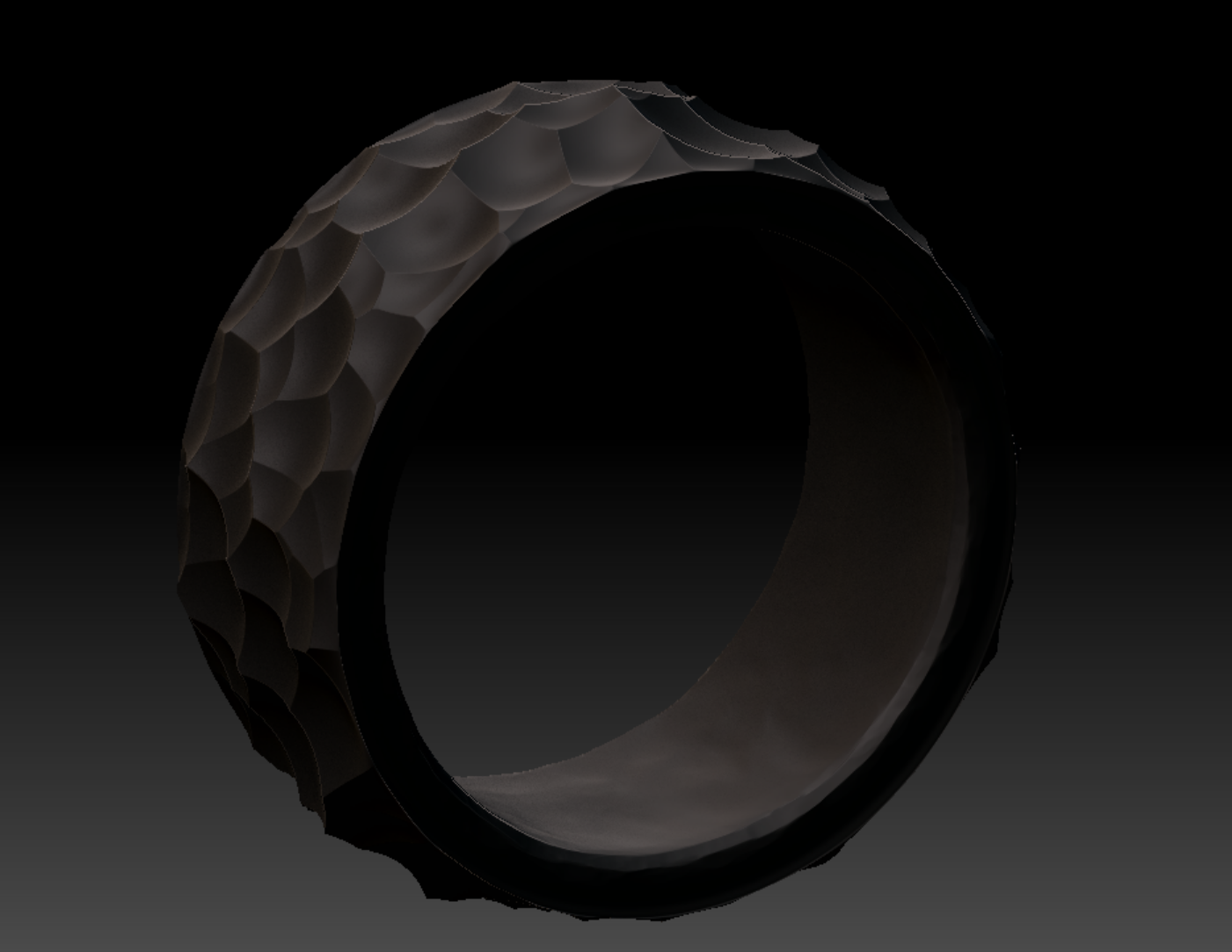 3D file ring printable stylized・3D printable model to download・Cults