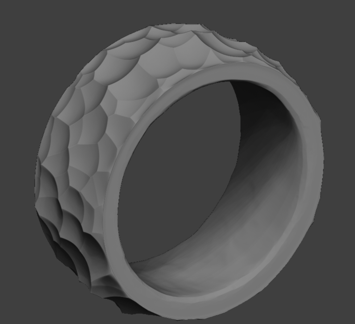 3D file ring printable stylized・3D printable model to download・Cults