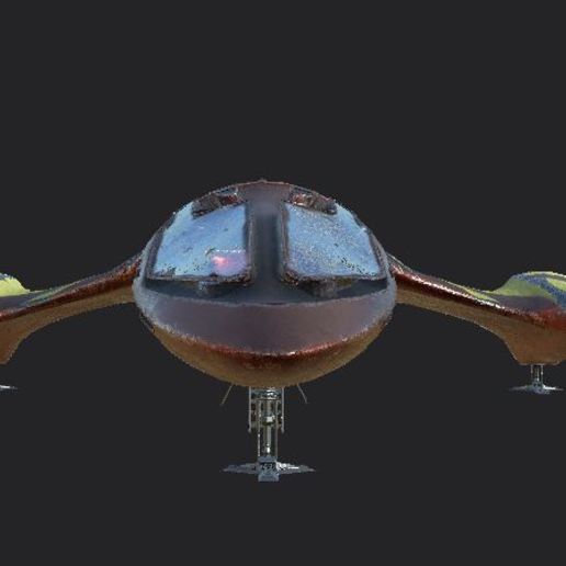 Download STL file spaceship • 3D print model ・ Cults
