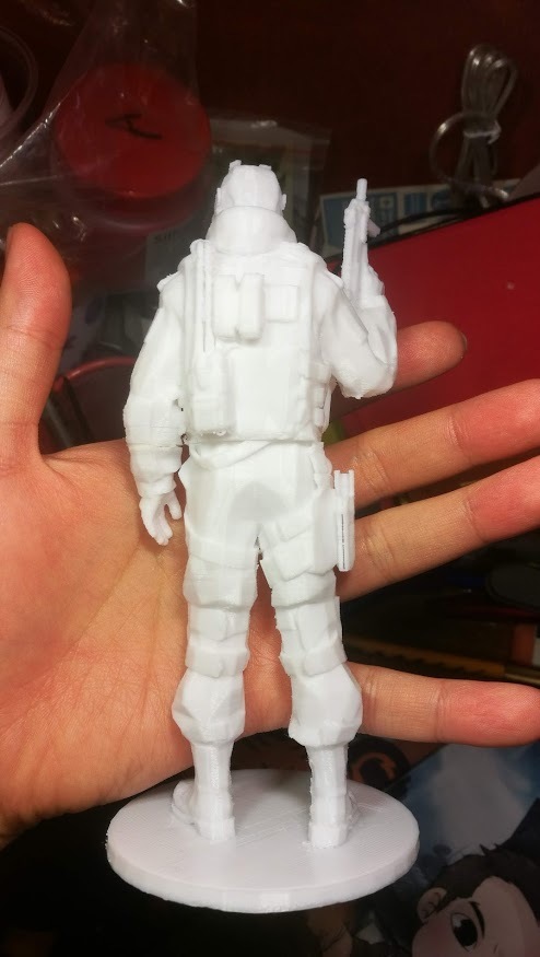 STL file SAS Agent - Counter Strike - CSGO 🎮・3D printable model to ...