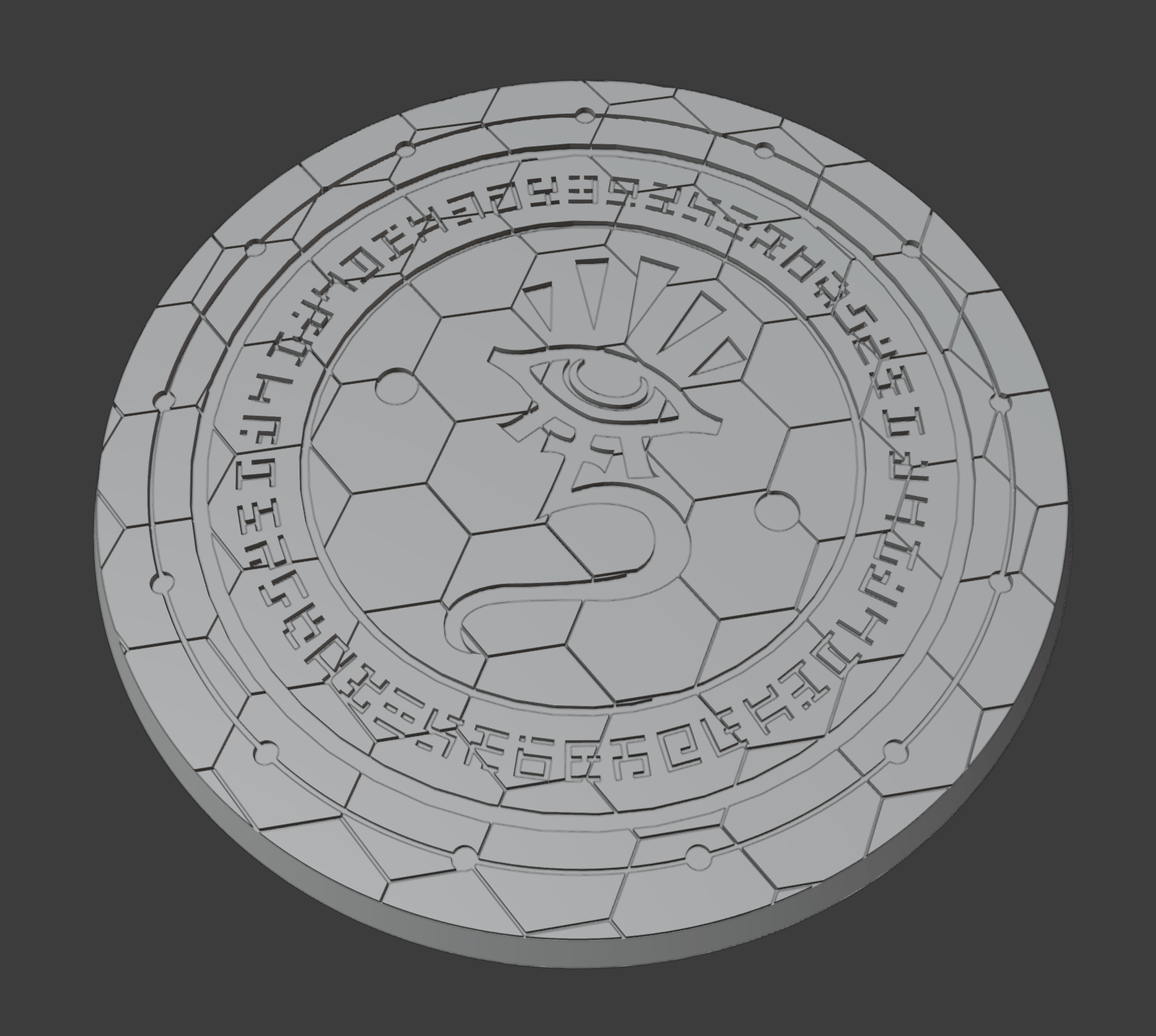 Free 3D file 40mm Eldar Base・3D printing idea to download・Cults