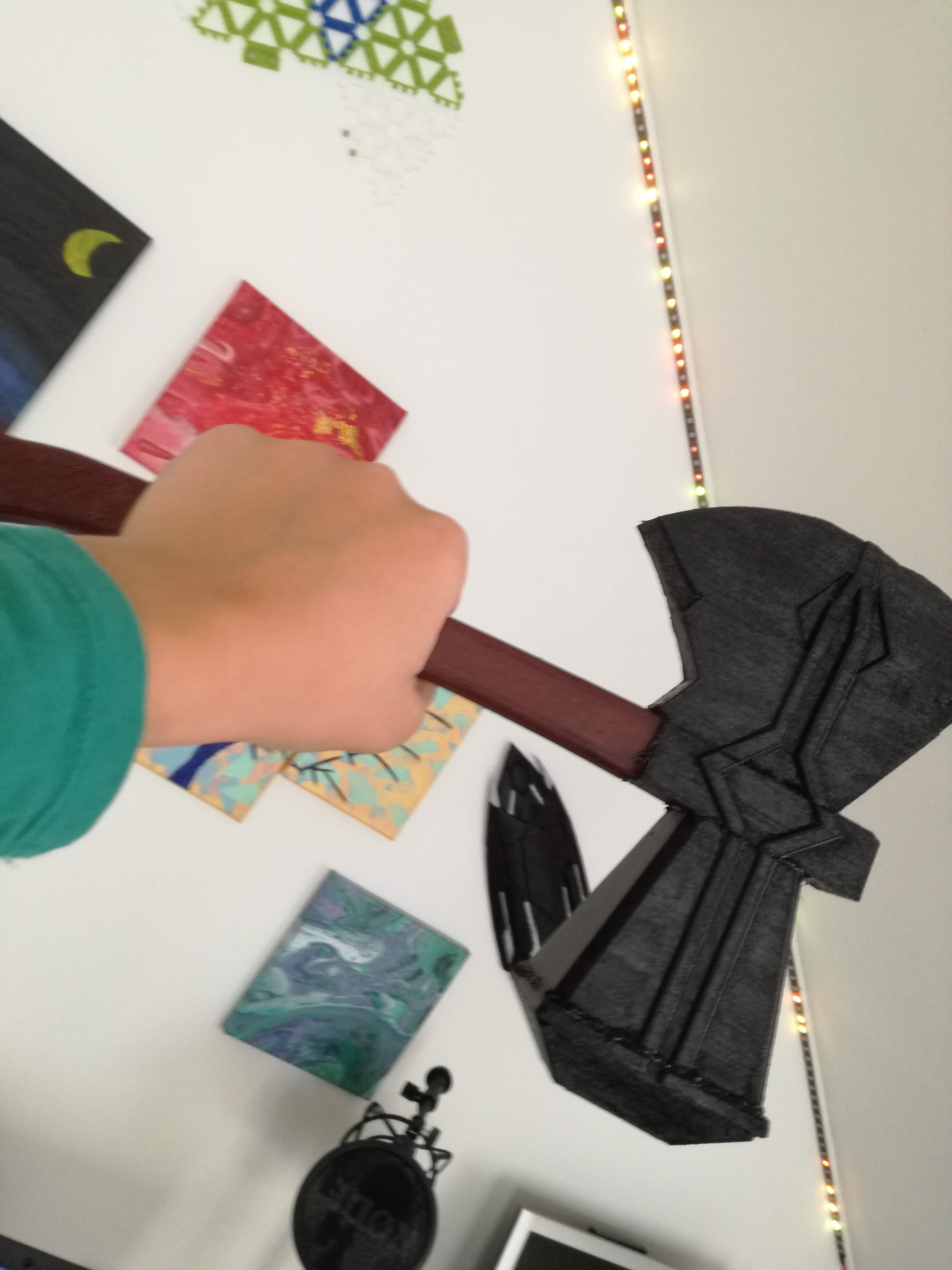 STL file Stormbreaker (Thors)・Template to download and 3D print・Cults
