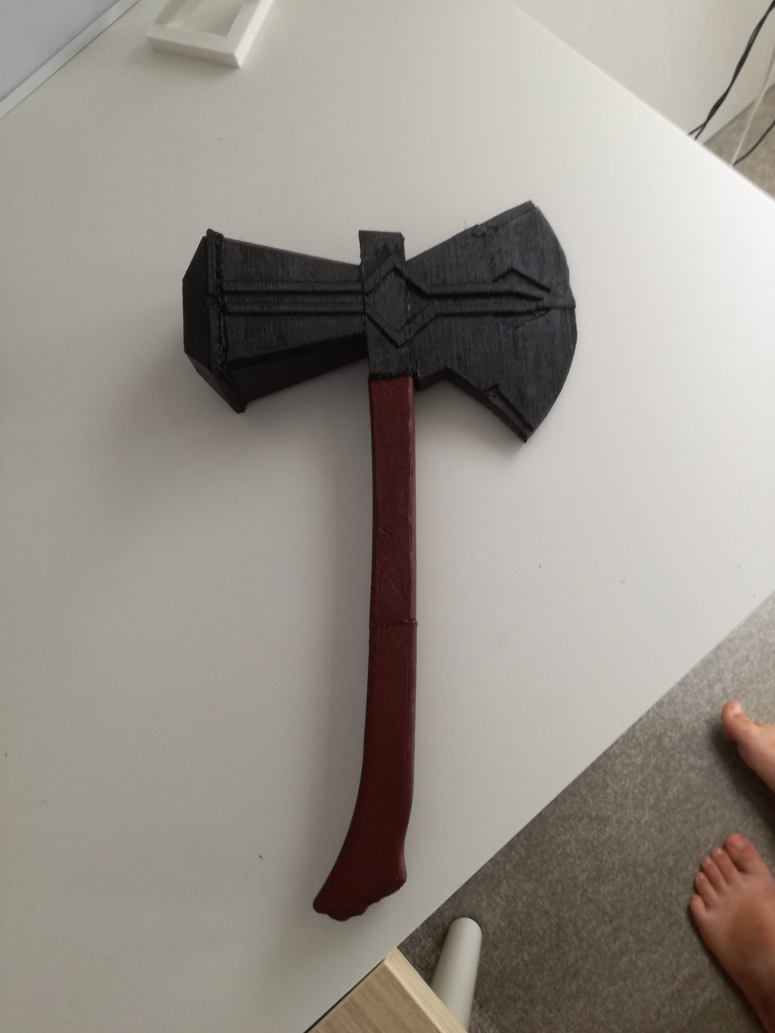 STL file Stormbreaker (Thors)・Template to download and 3D print・Cults