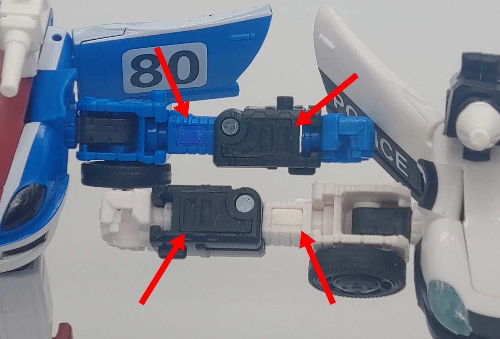 STL file Transformers Earthrise Prowl Silverstreak Smokescreen Gap