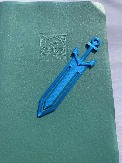 Free 3D file Anchor Bookmark・3D printer design to download・Cults