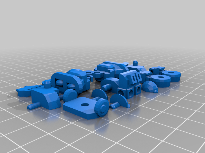 Free 3D file Mock SD Gundam Gunpla kit・3D print model to download・Cults