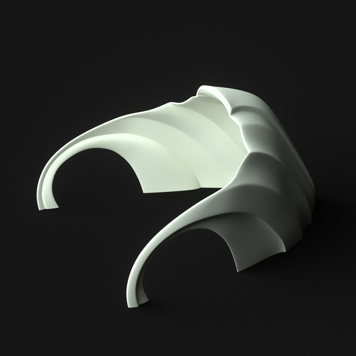 Download STL file Mask cover mask - COVID - Basic - type 9 • 3D ...