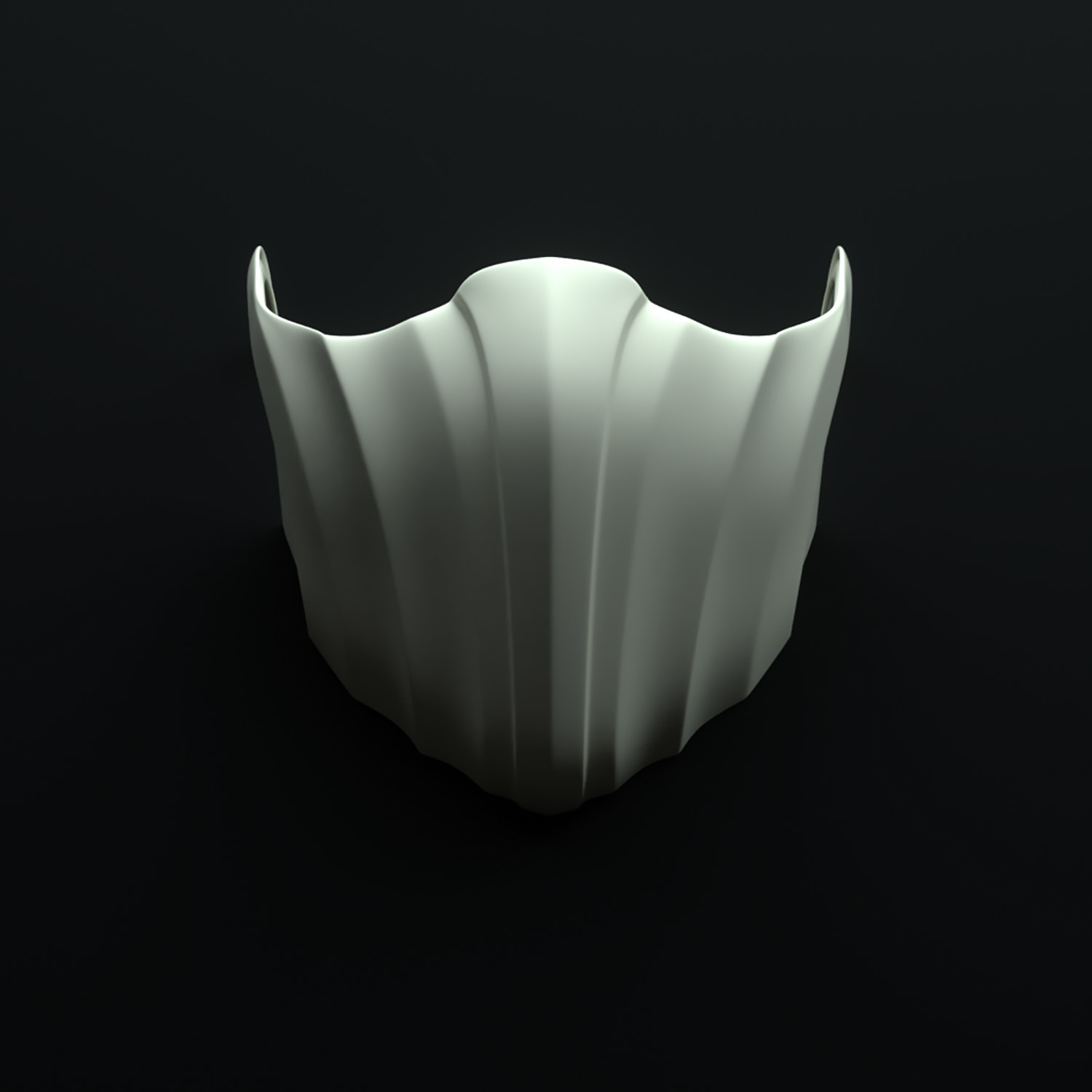 Download STL file Mask cover mask - COVID - Basic - type 9 • 3D ...