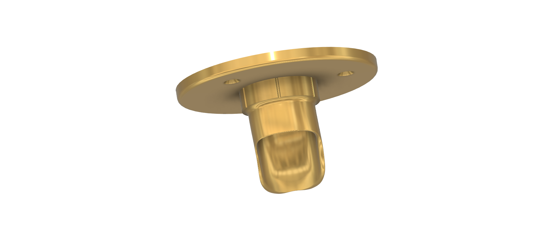 STL file Plastic Downspout drain Nozzle parapet rainwater v31 1.315