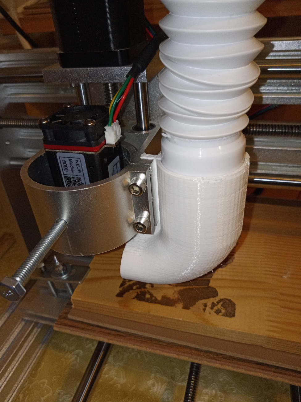 Bride De Connecteur De Conduit De 15,2 Cm En Plastique Noir