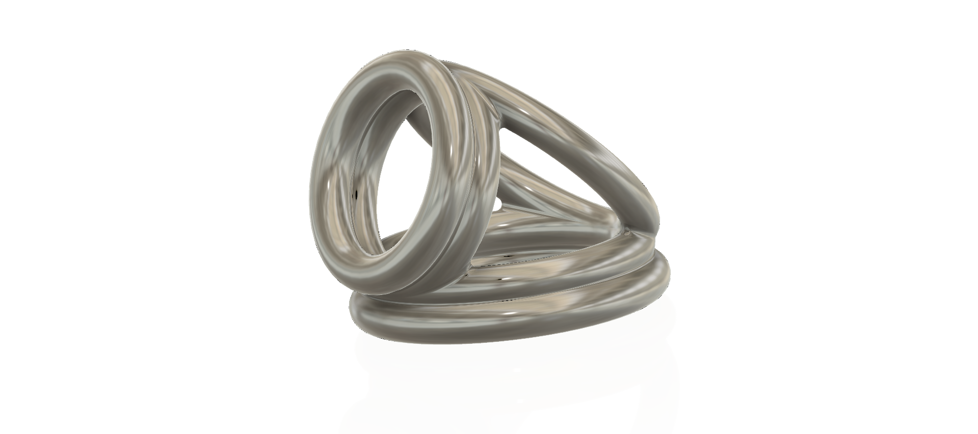 Cage Interlock STL-Datei Triple Cock and Balls squeezing Ring - Scrotum constrict cage ...