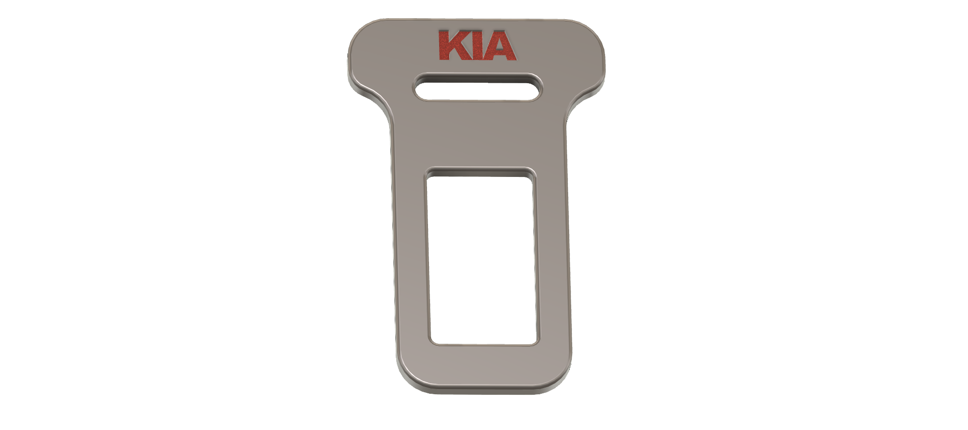 STL file UNIVERCAL CAR SEAT BELT latch BEEP BIPPER KIA RIO Muffler csbp