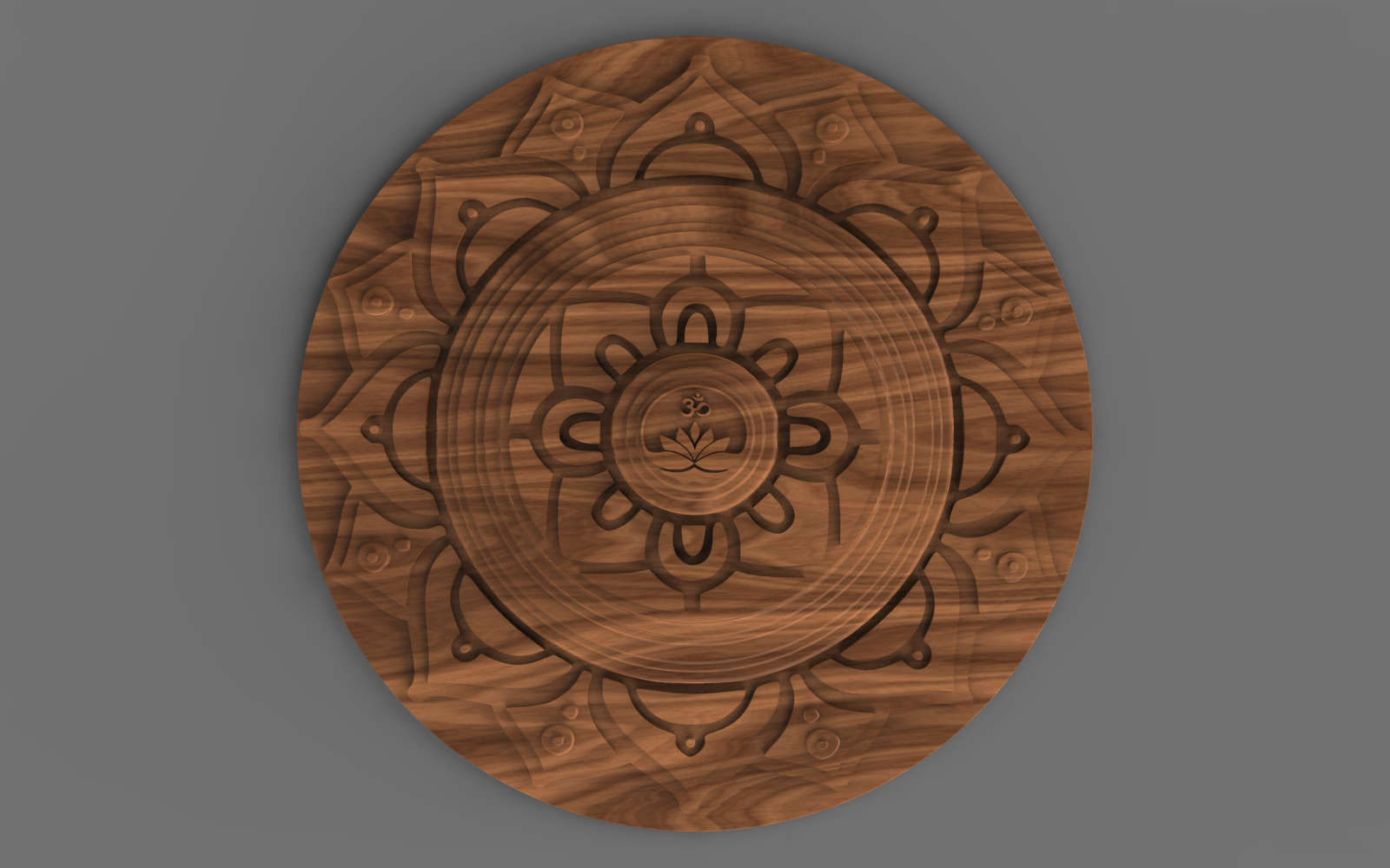 Free STL file Mandala_1 🎨・3D printable object to download・Cults