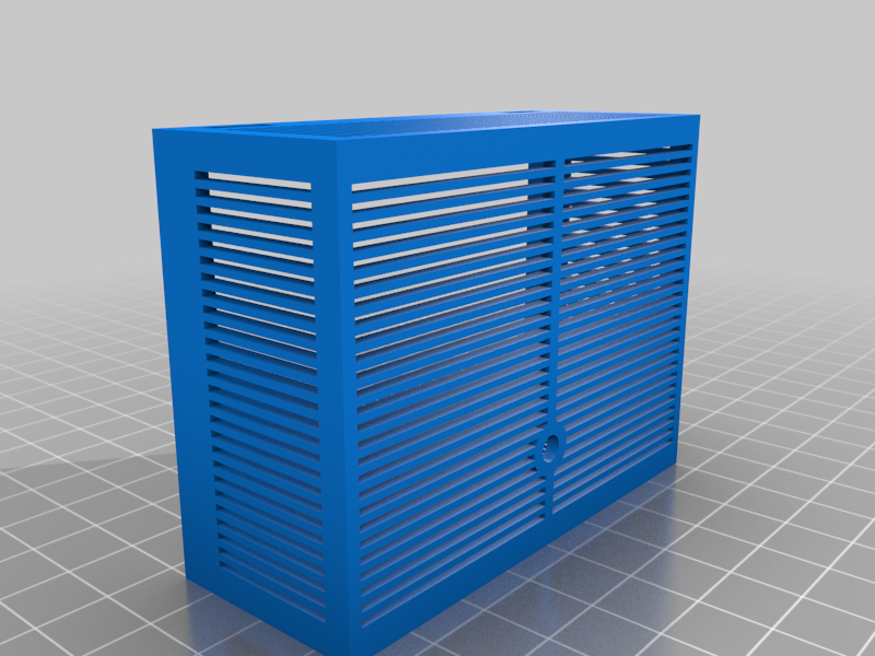 Free STL file Silica Box with holes for PTFE tube・3D printer model to ...