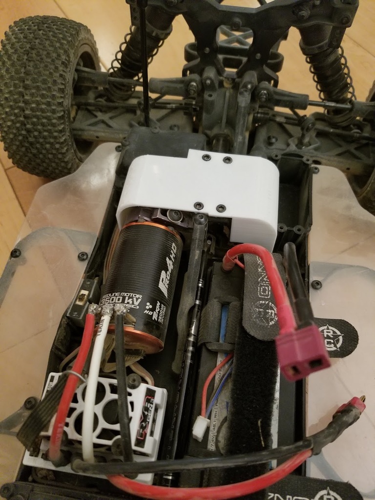 Free 3D file Tekno SCT410 Gear Cover・Template to download and 3D print・Cults