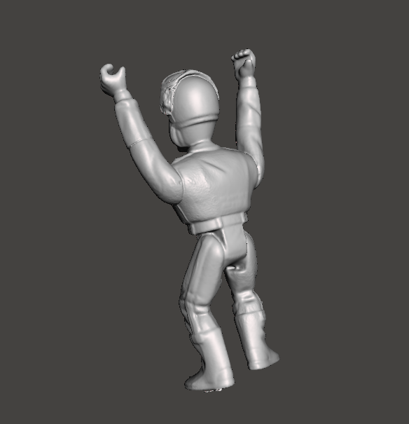 Archivo STL LOCA ACADEMIA DE POLICIA Eugene Tackleberry FABRICADO POR DISTRI TOYS 80 .STL .OBJ