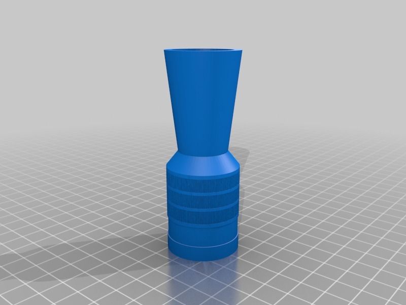 Free 3D file ESB DL44 Flash Hider Low Poly・3D printer model to